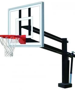 Poolside Basketball Goal System First Team HydroShot™ Poolside Basketball Goal