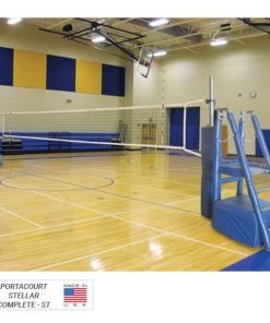 Volleyball Recreational Net Systems First Team PortaCourt Stellar™ Portable Recreational Volleyball System