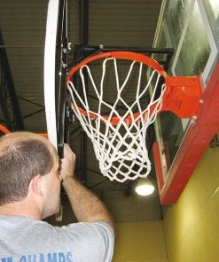 Youth Basketball Training Goal System First Team Six-Shooter Youth Basketball Hang-On Hoop Attachment