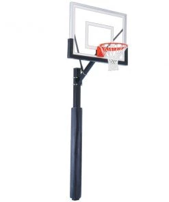 Fixed Height In-Ground Basketball Goal System First Team Sport™ Fixed Height Basketball Goal