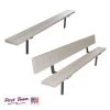 Benches And Bleachers First Team Teammate™ Fixed Outdoor Player Benches