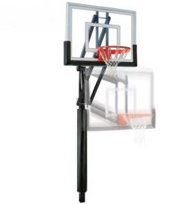 First Team Vector™ In Ground Adjustable Basketball Goal Adjustable In-Ground Basketball Goal System
