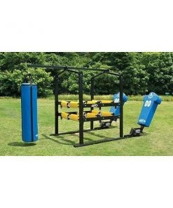 Fisher 12-Arm Power Blaster W/ Hanging Dummy & Boomer Sled