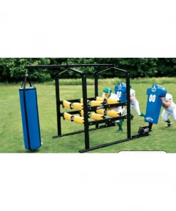 Fisher 12-Arm Power Blaster W/ Hanging Dummy & Boomer Sled