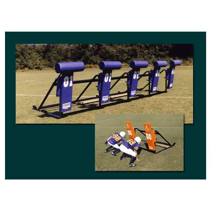 Fisher 3 Man 9800 Youth Football Blocking Sled 4 Fisher 3 Man 9800 Youth Football Blocking Sled