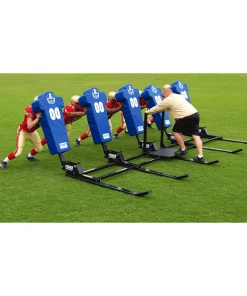 Blocking Sleds Fisher 6 Man Big Boomer Football Blocking Sled