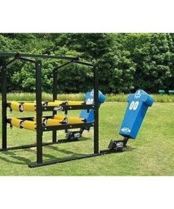 Blocking Dummies Fisher Athletic 12-Arm Power Blaster With Boomer Sleds