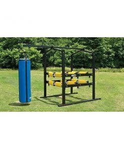 Fisher Athletic 12 Arm Power Blaster With Hanging Dummy BLA12HD Gauntlet Machines