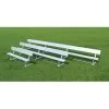Bleachers Fisher Athletic All Aluminum Bench With Backrest 2 Bleachers Fisher Athletic All Aluminum Bench With Backrest