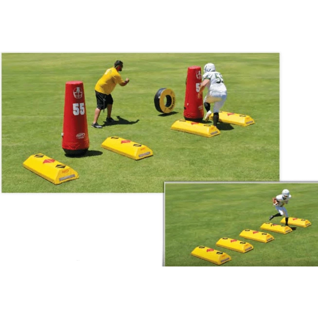 Fisher Athletic Direct Step Stepover W/Colored Directional Arrows Dummy 5 Fisher Athletic Direct Step Stepover W/Colored Directional Arrows Dummy