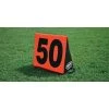 Fisher Athletic Football Triangular Sideline Marker Black Number On Orange Set Chain Sets & Down Markers