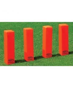 Fisher Athletic Stand Up Deluxe Football Endzone Pylons Set Chain Sets & Down Markers