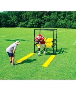 Gauntlet Machines Fisher Football 12 Arm Power Blaster Machine