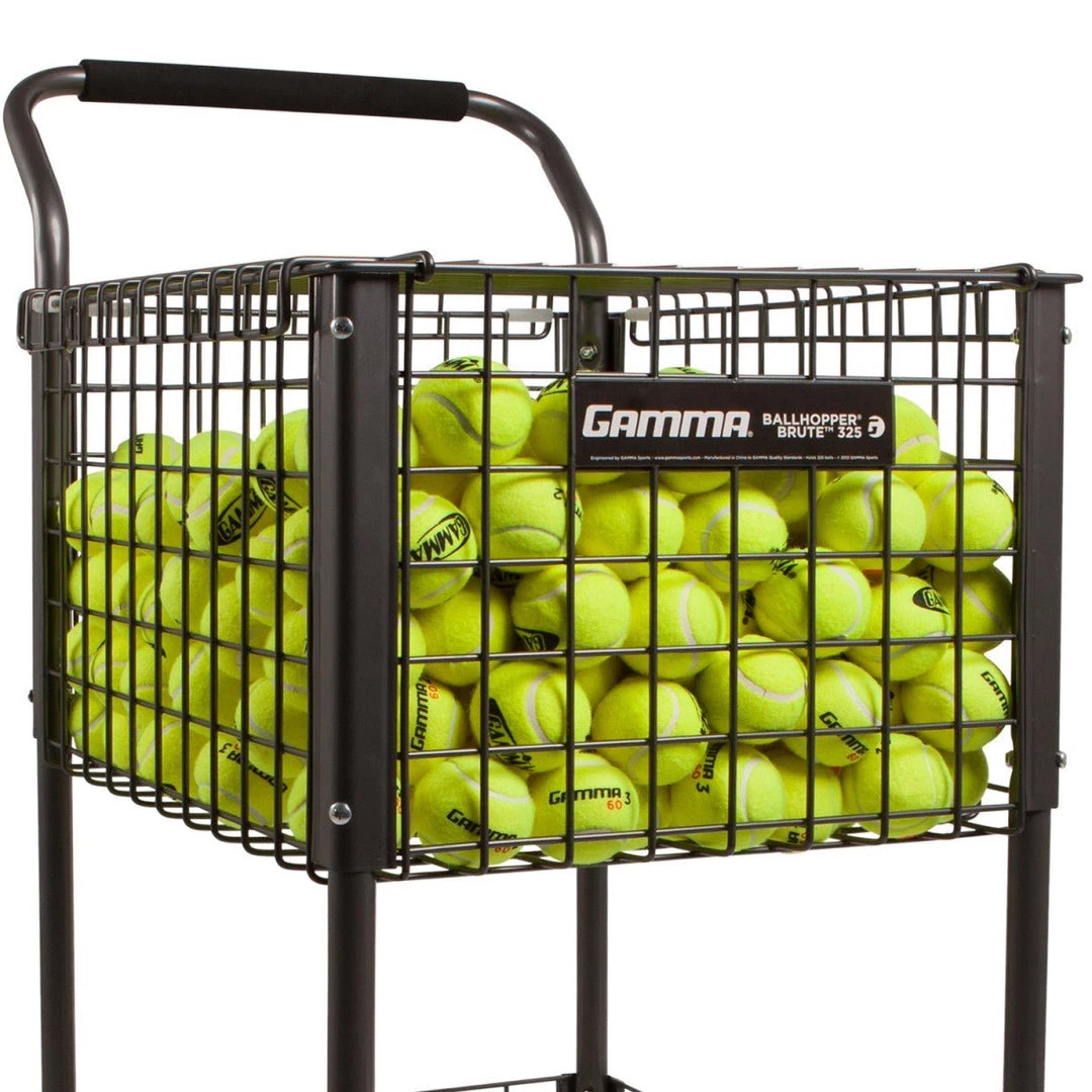 Gamma Sports Gamma Brute™ 325 Teaching Cart Tennis Ball Hoppers 6 Gamma Sports Gamma Brute™ 325 Teaching Cart Tennis Ball Hoppers