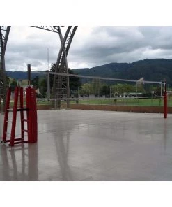 Gared 4" OD Libero Collegiate Multi-Sport One Court Volleyball System