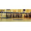 Volleyball Competition Net Systems Gared 4" OD Libero Master Telescopic One Court Volleyball System