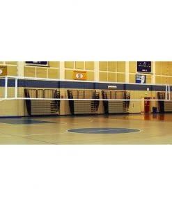 Volleyball Competition Net Systems Gared 4" OD Libero Master Telescopic One Court Volleyball System