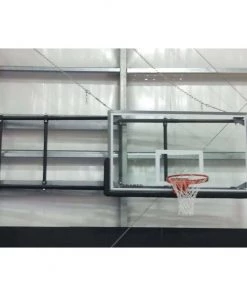 Gared Corner Mount Side-Fold Wall Mount Package With Glass Board, 4' - 6' Length