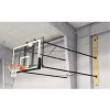 Wall And Mount Basketball Goal System Gared Corner Mount Stationary Wall Mount Basketball Backstop, 9' - 12' Length