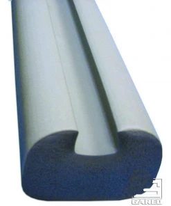 Backboard Post And Padding Gared Economy Pro-Mold Narrow Channel Backboard Padding