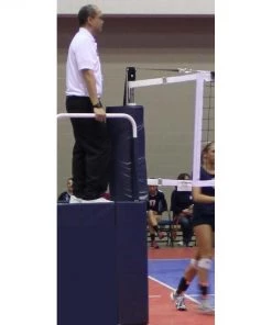 Volleyball Competition Net Systems Gared GoCourt One-Court Portable Volleyball Net System W/ Ref Stand