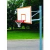Gared Heavy Duty 6-5/8" O.D. Straight Post Marked Steel Backboard Basketball Package