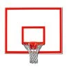Gared Playground Marked Steel Basketball Backboard Steel And Aluminum Backboards