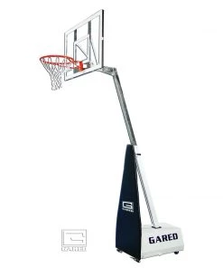 Gared Recreational Roll-Around Portable Basketball System Portable Basketball Goal System