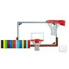 Basketball Backboard & Rim Packages Gared Scholastic Gymnasium Backboard Package