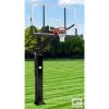 Adjustable In-Ground Basketball Goal System Gared All Pro Jam Adjustable Basketball Hoop 42" X 72"