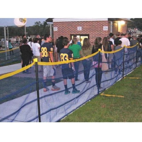 CoverSports Grand Slam™ 10' Above Ground Portable Temporary Fencing 4 CoverSports Grand Slam™ 10' Above Ground Portable Temporary Fencing