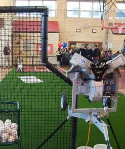Hack Attack Jr. Three Wheel Pitching Machine By Sports Attack Baseball Pitching Machines