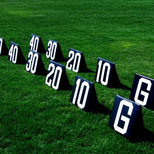 Hadar Athletic Weighted Sideline Yard Markers Chain Sets & Down Markers 5 Hadar Athletic Weighted Sideline Yard Markers Chain Sets & Down Markers