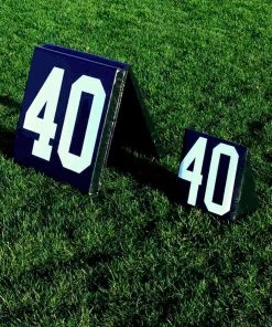 Hadar Athletic Weighted Sideline Yard Markers Chain Sets & Down Markers