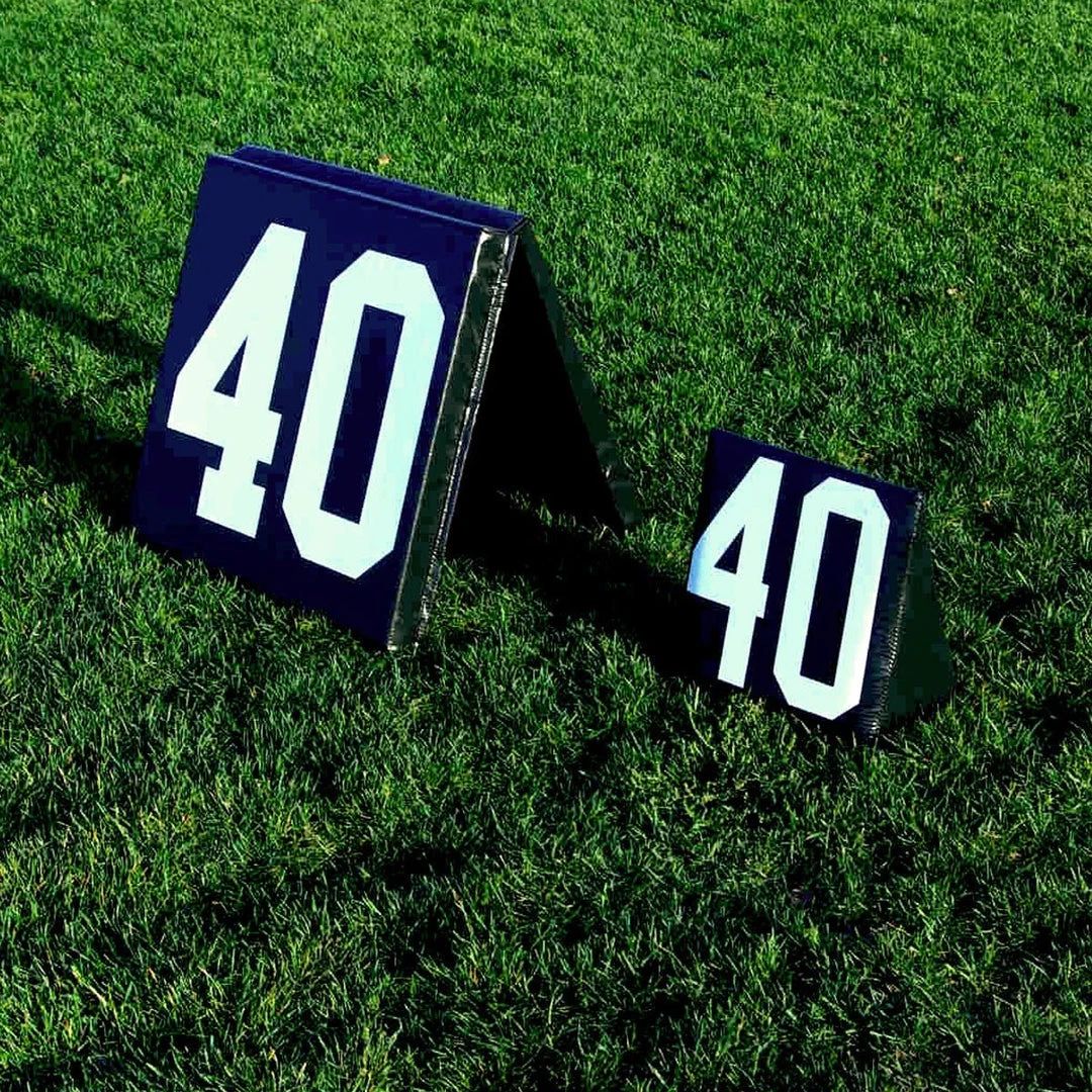 Hadar Athletic Weighted Sideline Yard Markers Chain Sets & Down Markers 3 Hadar Athletic Weighted Sideline Yard Markers Chain Sets & Down Markers