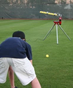 Heater Sports Heater Baseball Pitching Machine W/ Auto Ball Feeder HTR6000BBC