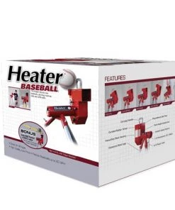 Heater Sports Heater Baseball Pitching Machine W/ Auto Ball Feeder HTR6000BBC