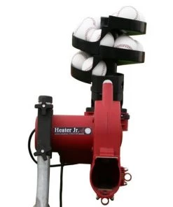 Heater Sports Heater Jr. Real Baseball Machine W/ Auto-Feeder HTR299