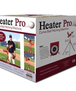 Heater Sports Heater Pro Real Curveball Pitching Machine With Auto Ballfeeder