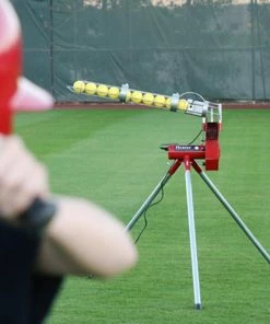 Baseball Pitching Machines Heater Sports 12" Softball Pitching Machine W/ Auto Ball Feeder HTR6000SB