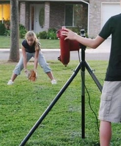 Heater Sports BaseHit Real Baseball Portable Pitching Machine 16 Heater Sports BaseHit Real Baseball Portable Pitching Machine