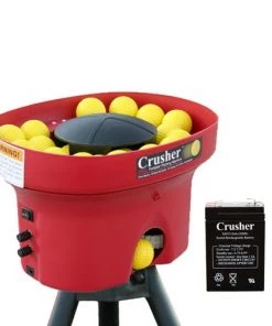 Heater Sports Crusher Mini Lite-Ball Pitching Machine W/ 4 Hr. Battery CR129