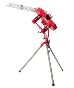 Baseball Pitching Machines Heater Sports Deuce 95 MPH 2 Wheel Curveball Pitching Machine W/ Auto Feeder DC899