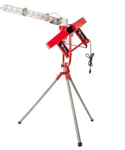 Baseball Pitching Machines Heater Sports Deuce 95 MPH 2 Wheel Curveball Pitching Machine W/ Auto Feeder DC899