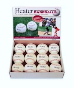 Heater Sports Leather Pitching Machine Baseballs PMBL44 Pitching Machine Balls
