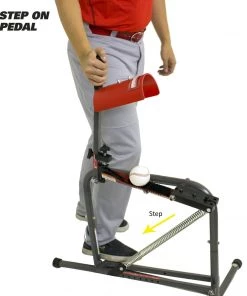 Heater Sports Perfect Pitch 45 MPH Mechanical Pitching Machine HC129