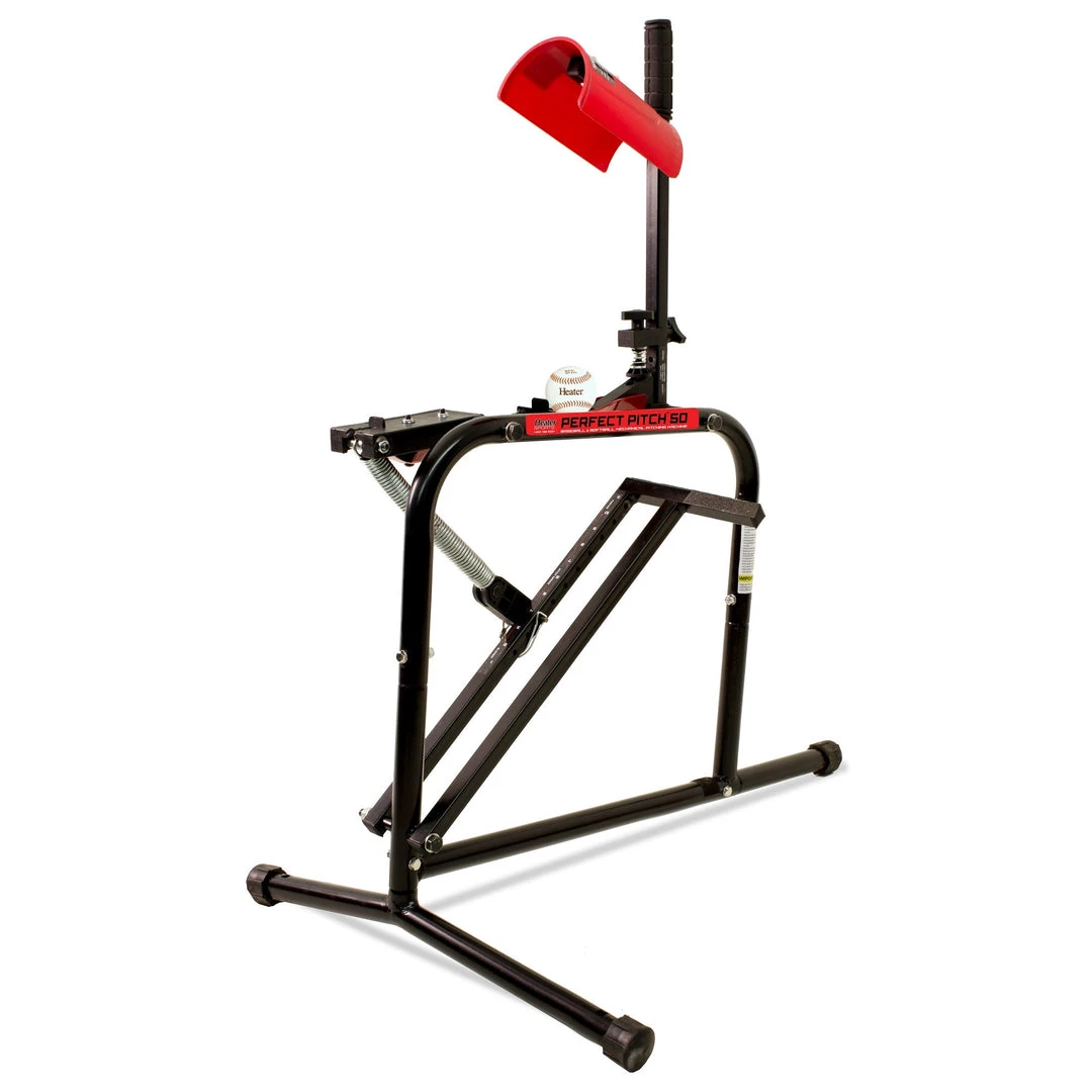 Heater Sports Perfect Pitch 50 MPH Mechanical Pitching Machine PP149 Baseball Pitching Machines 3 Heater Sports Perfect Pitch 50 MPH Mechanical Pitching Machine PP149 Baseball Pitching Machines