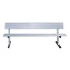 Jaypro 15' Player Bench W/Seat Back (Permanent) 1 Jaypro 15' Player Bench W/Seat Back (Permanent)
