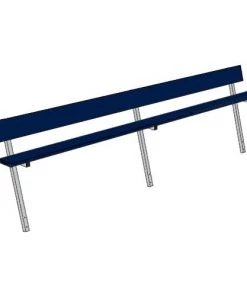 Jaypro 15' Player Bench W/Seat Back (Permanent) 25 Jaypro 15' Player Bench W/Seat Back (Permanent)