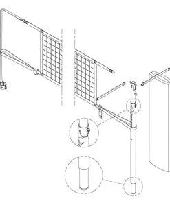 JayPro 3" Featherlite Volleyball Center Package